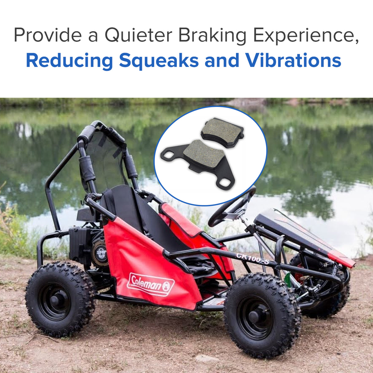Brake Pads for the Baja Dune  (DN150)