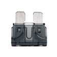 Close-up of a 2 Amp ATO Fuse for Shoprider Sunrunner 3 (888B-3), clearly showing its black and clear components.