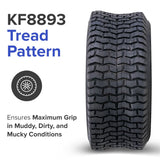 13x5.00-6 Tire with KF8893 Tread for the Razor Dirt Quad (Versions 1-18)