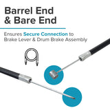 18" Scooter Brake Cable