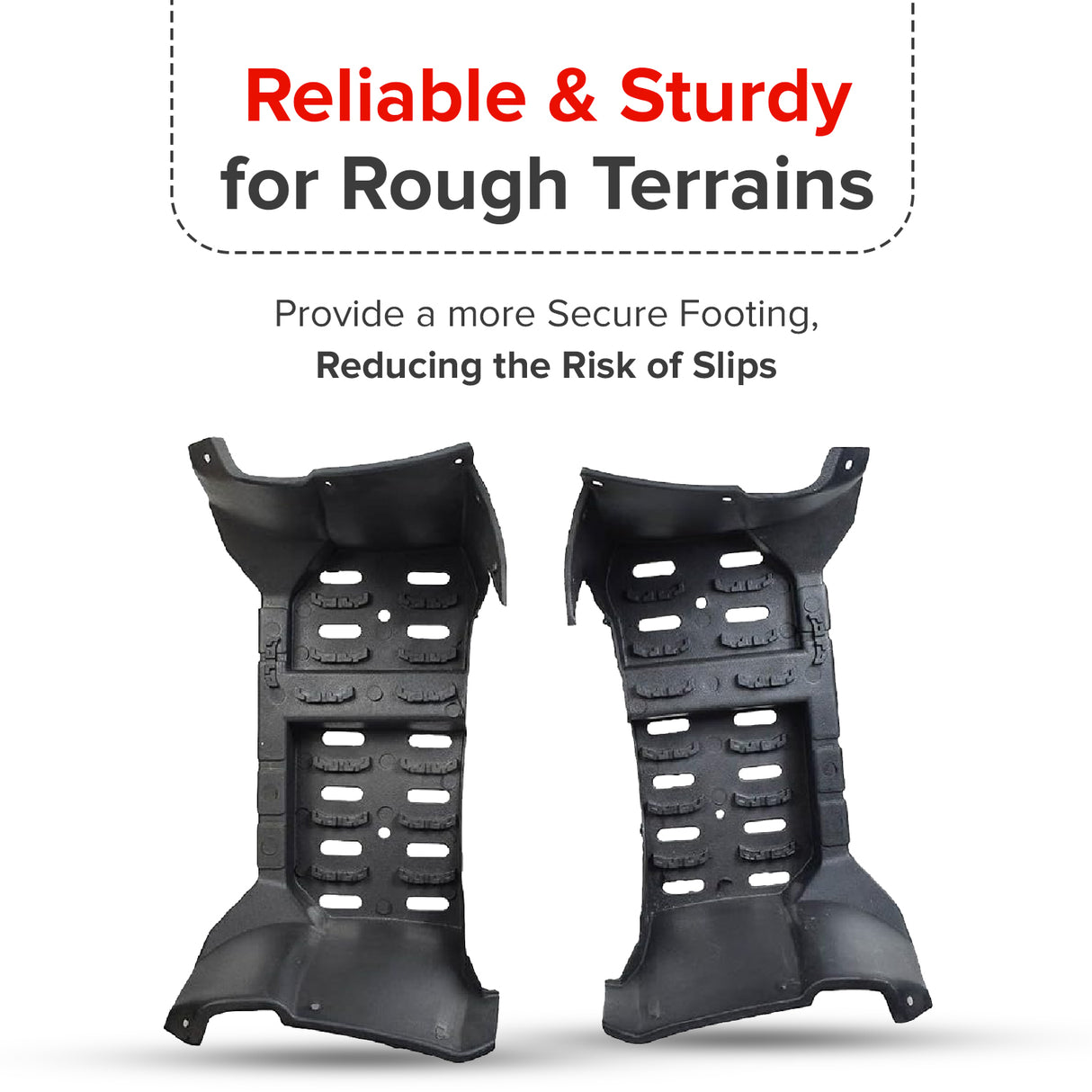 Foot Platforms for 90cc Baja Canyon 90-U & Wilderness 90R ATVs