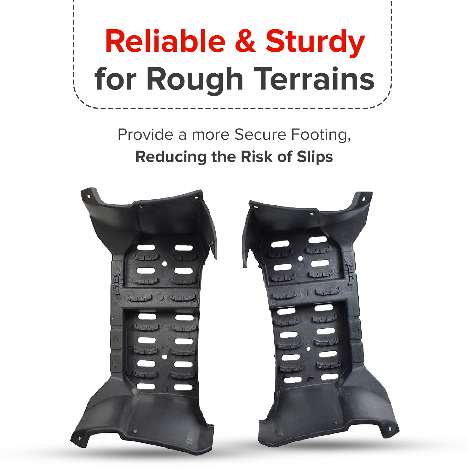 Foot Platforms for 90cc - 125cc ATVs
