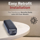 OKIN W52RA76-290018 Lift Chair Power Supply/Transformer (SP2-B/SP2-B2 Replacement)