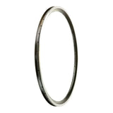Close-up of a 26 Double Wall Electric Bike Rim, showcasing the black frame and bicycle wheel. Designed for e-bike builds, compatible with Smart Pie or Magic Pie electric hub motors.