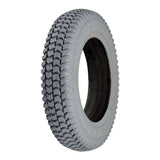 14x3 (3.00-8) Foam-Filled Mobility Tire features a smooth flush profile and Powertrax C248G Tread, showcasing its robust, flat-free design ideal for scooters or power chairs.