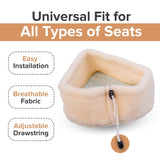 Universal Fleece Seat Cover for Bike & Scooter Seats
