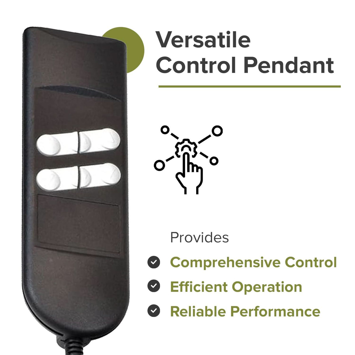 OKIN 6-Button Hand Control for Lift Chairs (1.11-046.30)