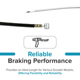 34" Brake Cable for the Razor DeltaWing