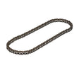 78 Link #25 Chain for Razor E150 scooter, shown precut with 78 links and 1/4 pitch, arranged on a white background.