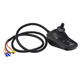4 Key VSI Joystick Controller for the Hoveround® MPV5® (New), showing a black device with an attached black cable, designed for precise control and speed adjustment on power chairs.