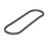86 Link #25 Chain for electric scooters, displayed on a white background, showing interconnected chain links. Pre-cut to fit Razor E200, E225, E200S, EcoSmart Metro, and Crazy Cart models.