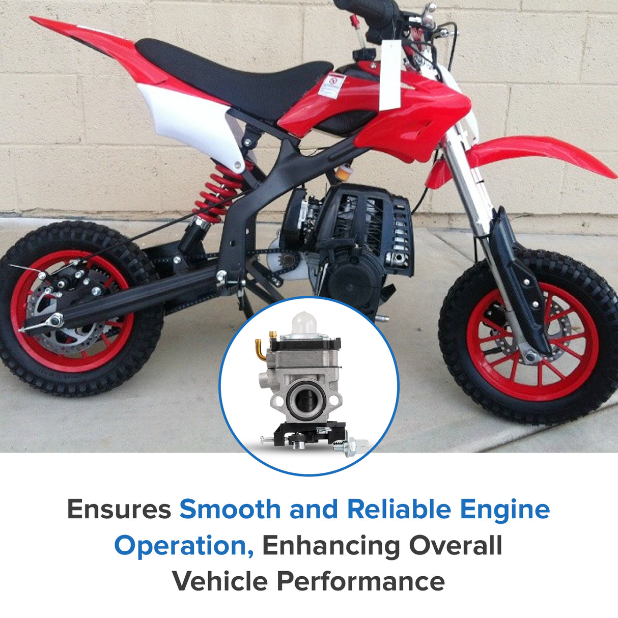 Carburetor for the X-PRO 40cc Mini Bike