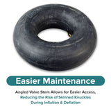 13x5.00-6 Inner Tube with Angled Valve Stem for TaoTao EK80 & GK80 Go-Karts