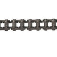 Close-up of a 96 Link #25 Chain for Razor Pocket Rocket, featuring a tightly interconnected metal chain with visible pins, specifically designed to fit PR200 bikes.