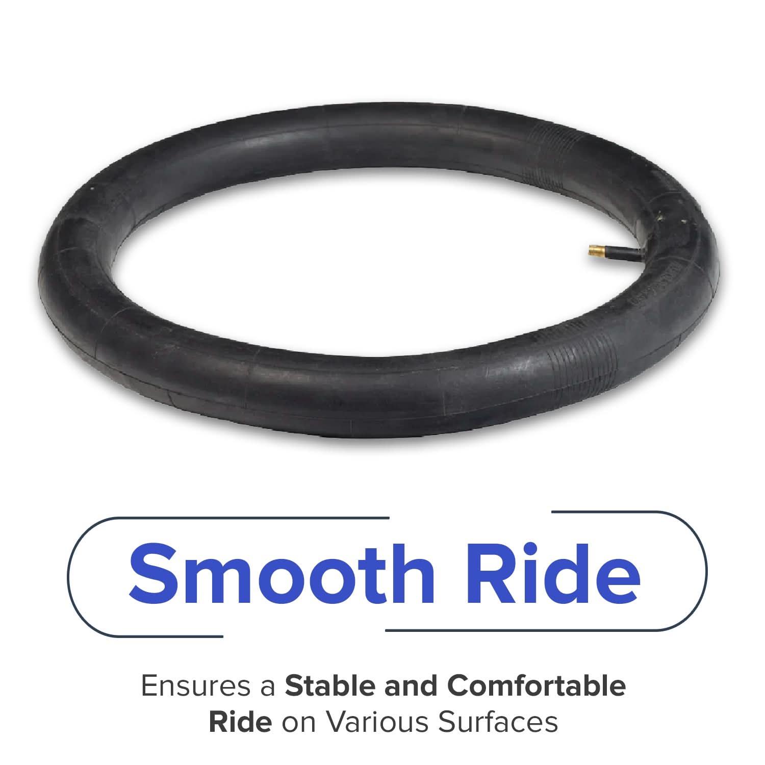16x2.25/2.50 Inner Tube with Straight Valve Stem