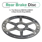 Rear Brake Disc for Motovox MBX10 and MBX11 Mini Bikes