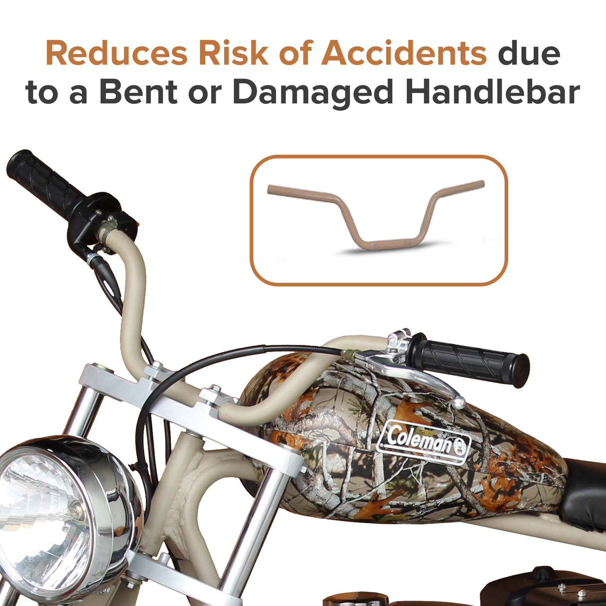 Handlebar for the Coleman CT200U-EX Mini Bike