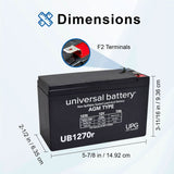 12 Volt Battery for the Rollplay Nighthawk