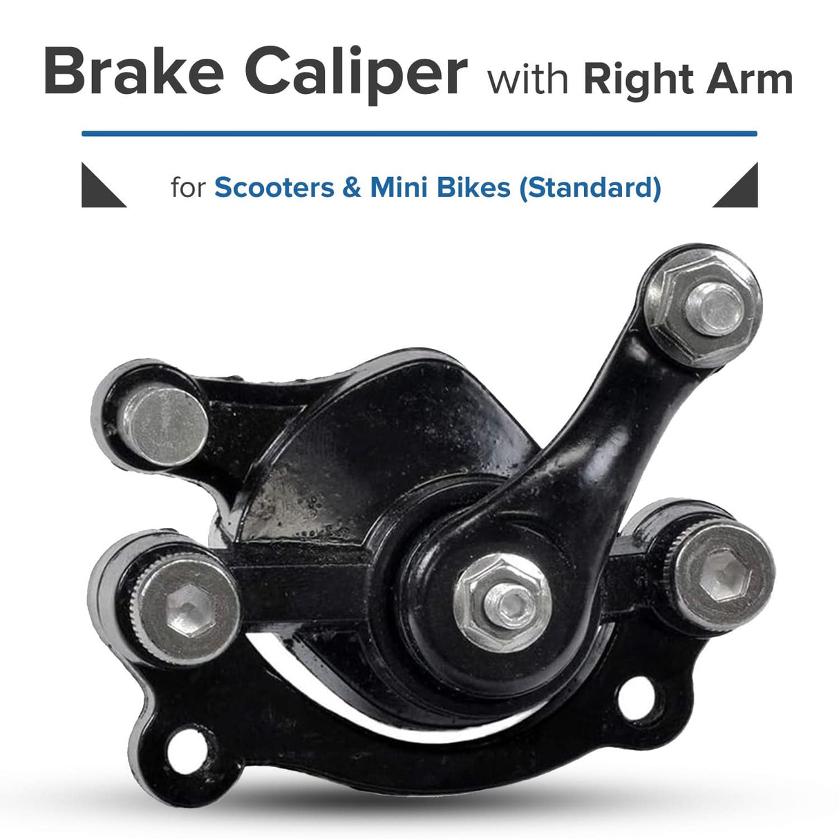 Brake Caliper Assembly for the Razor MX500, MX650, SX500, Dirt Quad, Dirt Quad 500,  E500S, & Pocket Mod Bellezza