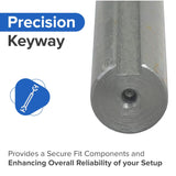 3/4" x 14" Jackshaft with 3/16" Keyway for Go-Karts & Mini Bikes