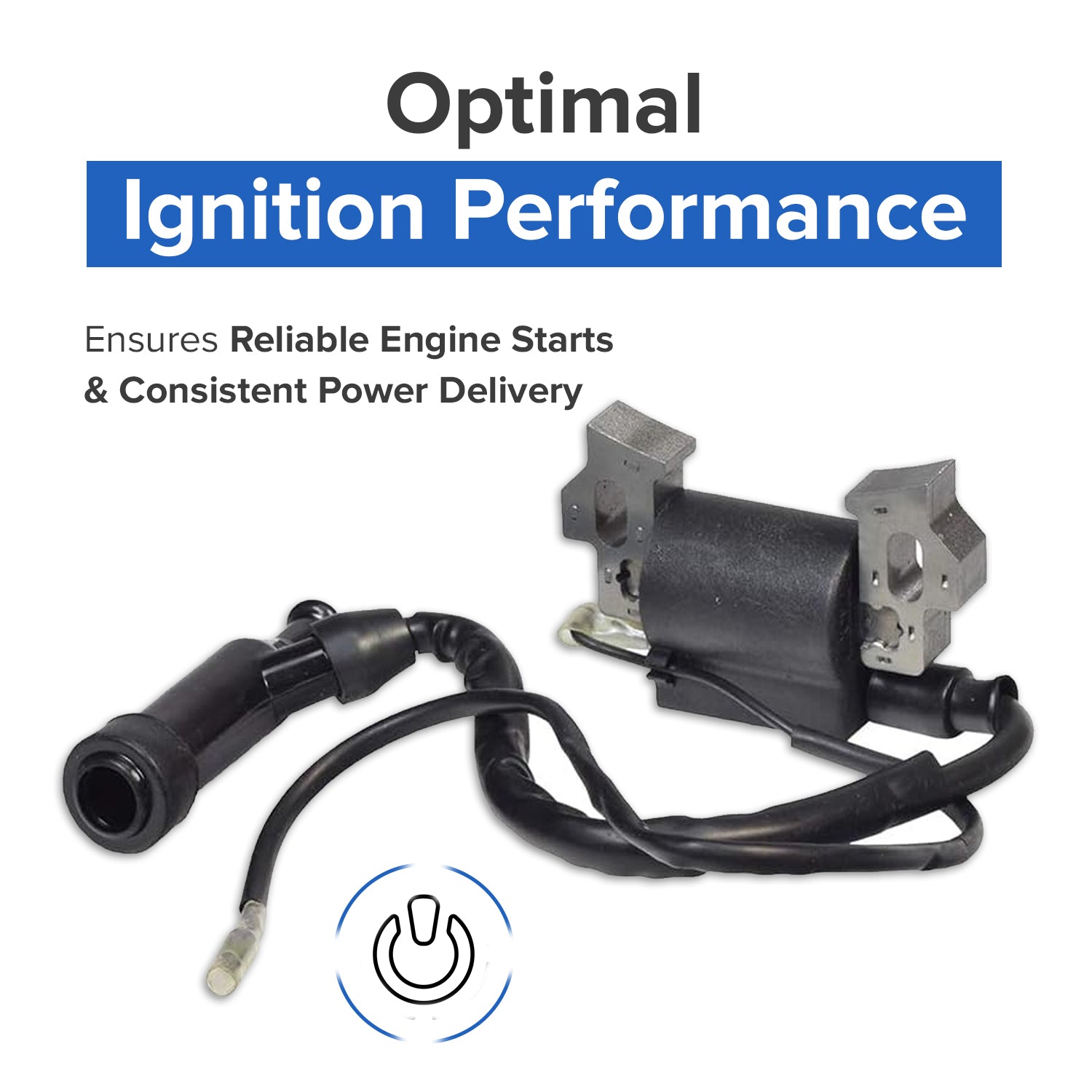 Ignition Coil for the Predator 212cc 6.5 HP Engine (Type 1)