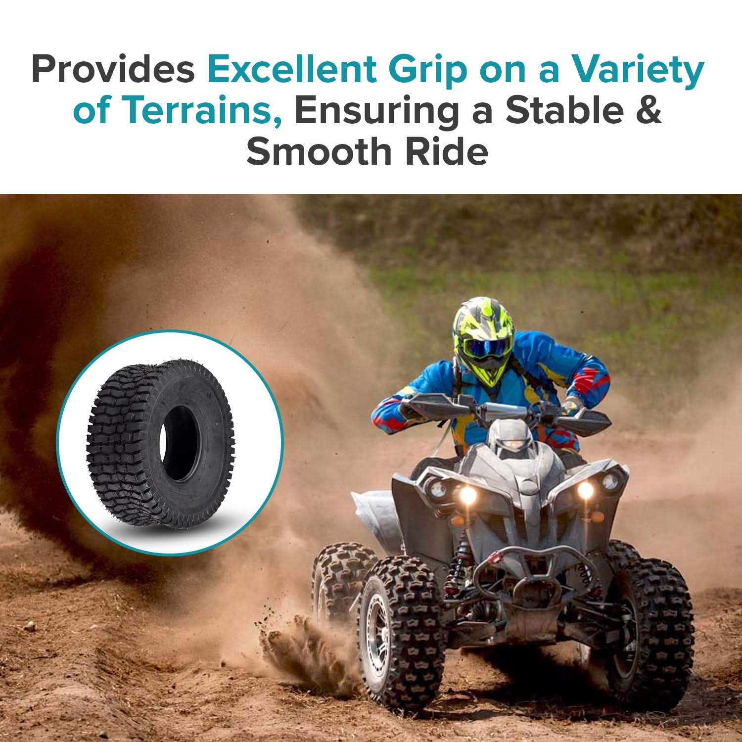 15x6.00-6 Tire for Murray Go-Karts