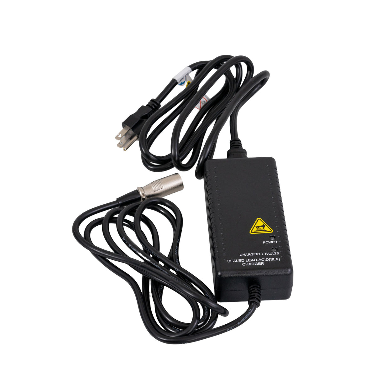 CHARGER,ASSY,OFFBOARD,LOW INHIBIT,100V-240V,2 AMP,W/XLR HARNESS, CE/CUL/UL APPROVED,W/UNITED STATES POWERCORD (S31055)