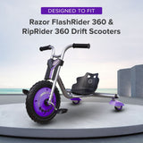 76 mm Scooter Wheels with Bearings (Set of 2)