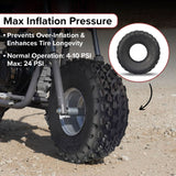 19x7.00-8 Knobby Tire with P315 Tread for the Tomberlin Firehawk 6.0 Hp Mini Bike