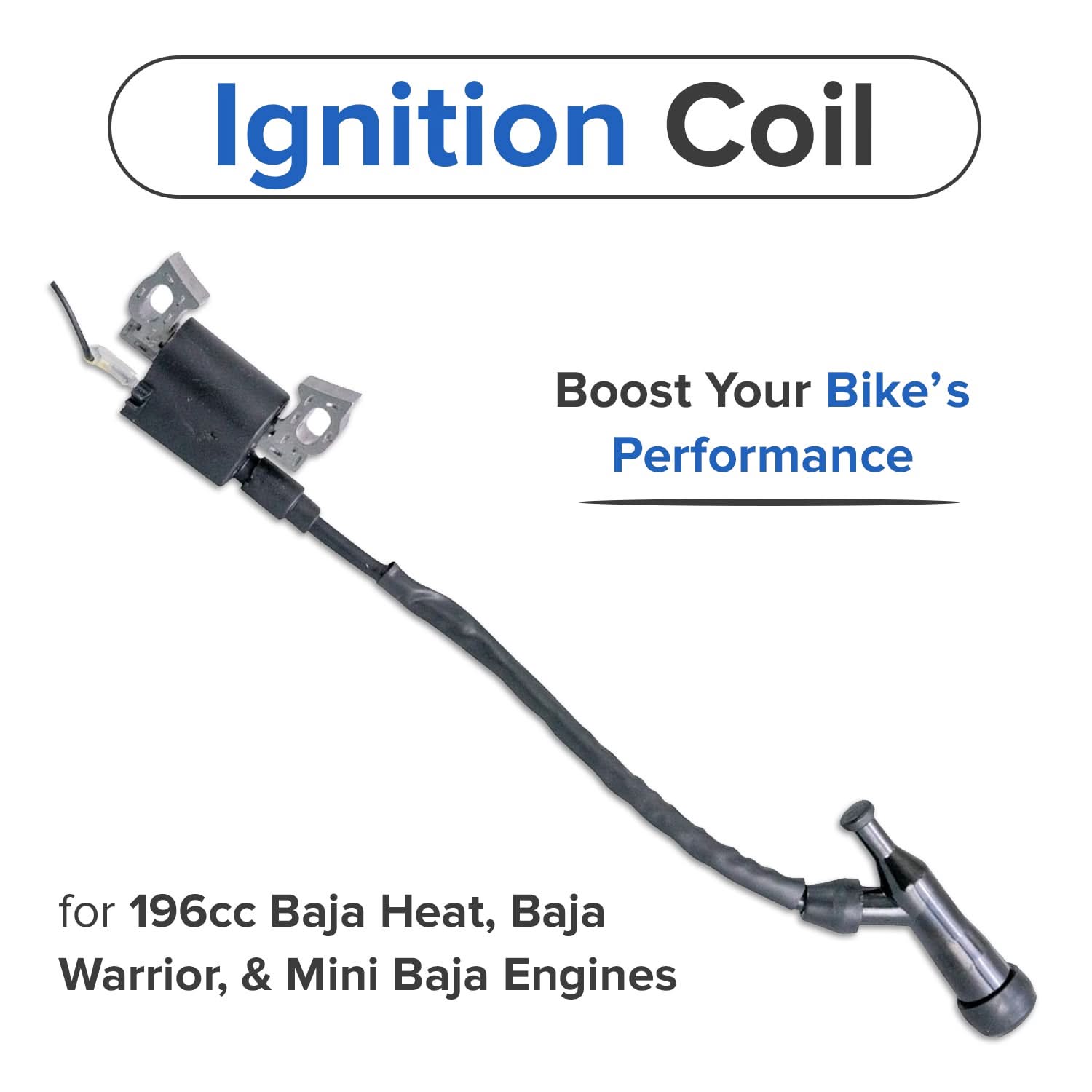Ignition Coil for the Coleman RB200 212cc Mini Bike