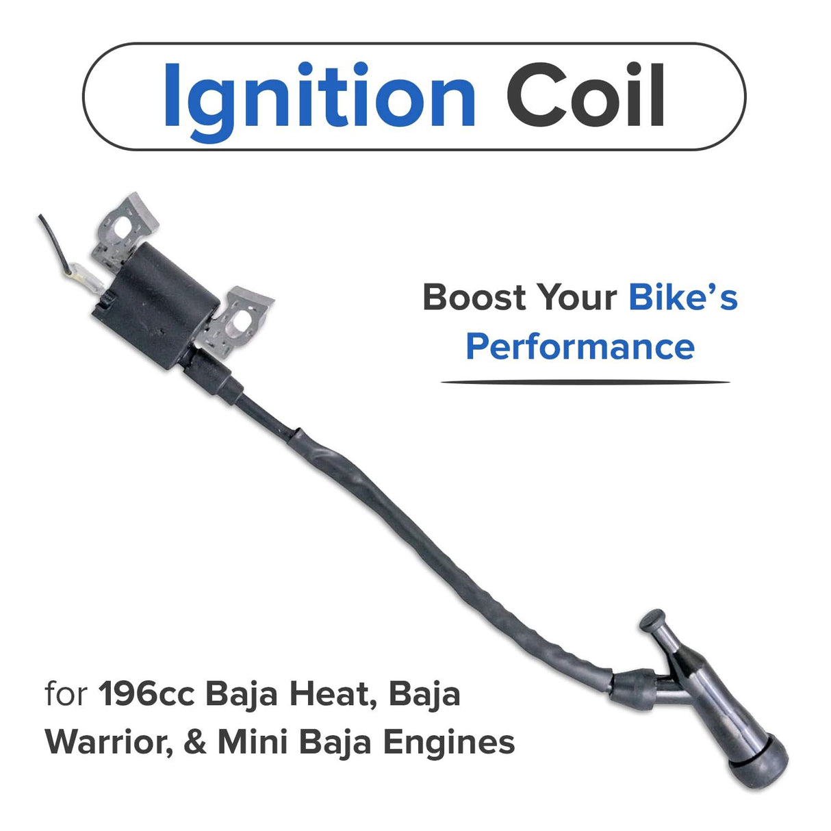 Ignition Coil for the Coleman RB200 212cc Mini Bike