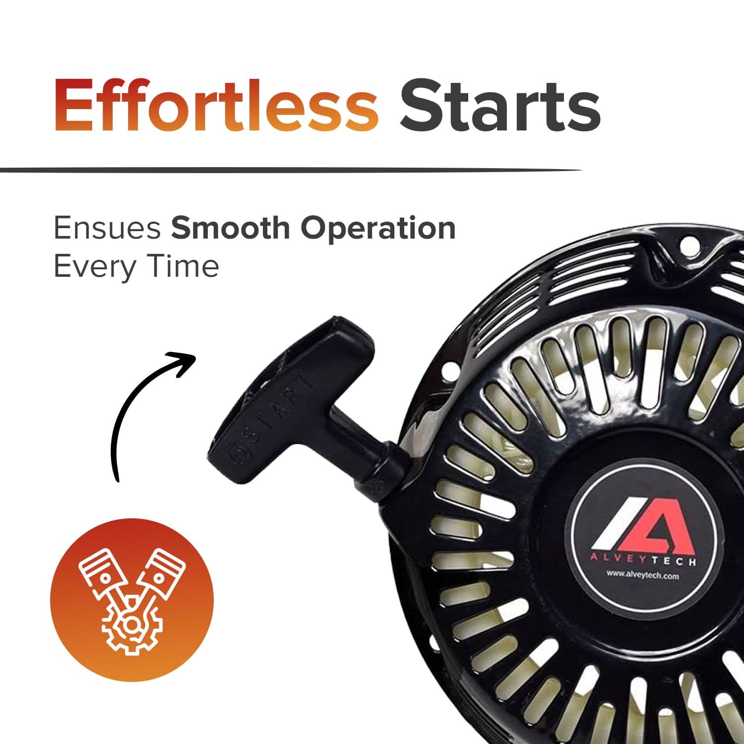 Recoil Pull Start for Predator 79cc, 212cc, & 301cc Engines