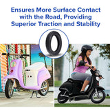 12-1/2"x2-1/4" (57-203/62-203) Kick Scooter Tire with Wide Tread
