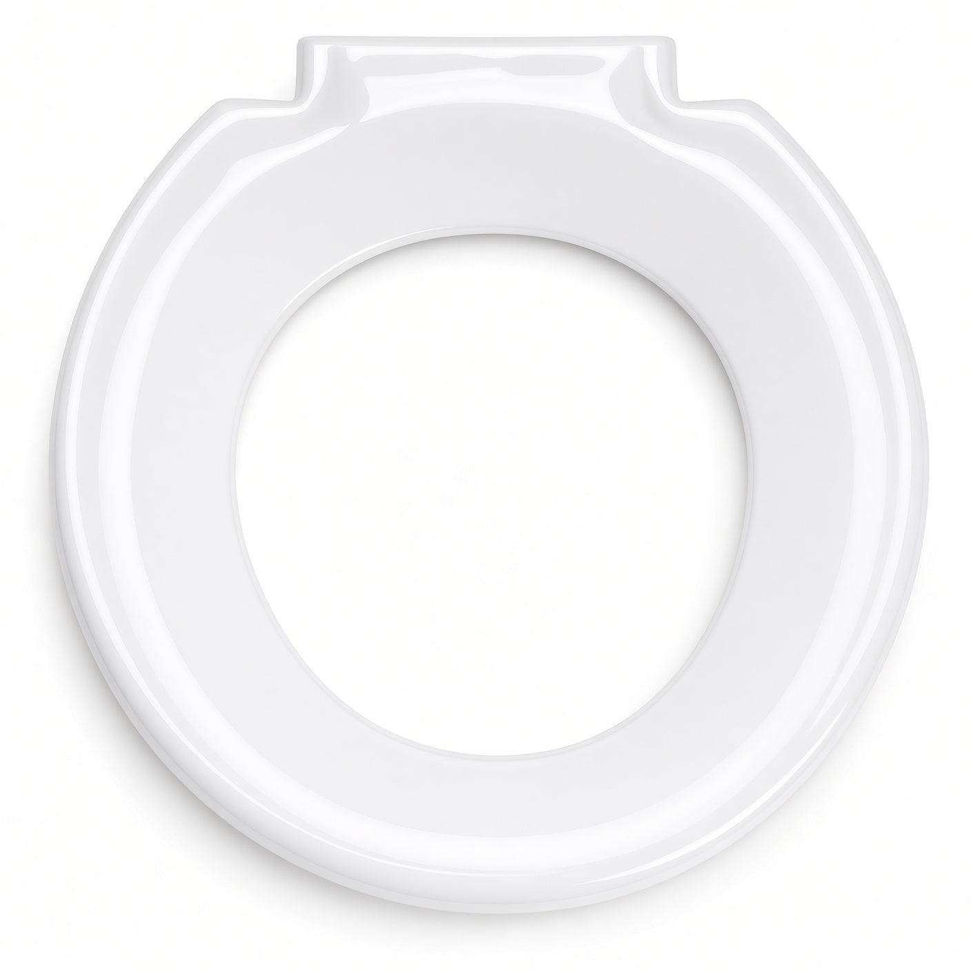 11150-1 - Round Toilet Seat with Lid for Drive Medical Commodes