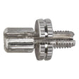 Close-up of the Adjusting Barrel for Bike & Scooter Brake Levers, showing a detailed view of the metal screw, highlighting its precise threading and sturdy design.