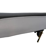 Black & Gray Vinyl Seat for 90cc - 150cc ATVs