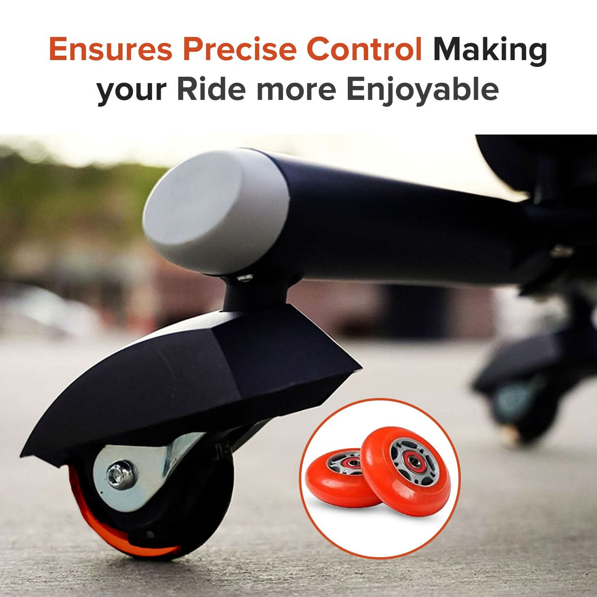 76 mm Wheels for the Razor FlashRider 360 and RipRider 360 (Set of 2)