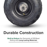 Rear Wheel Assembly with Tire for the Coleman RB200 212cc Mini Bike