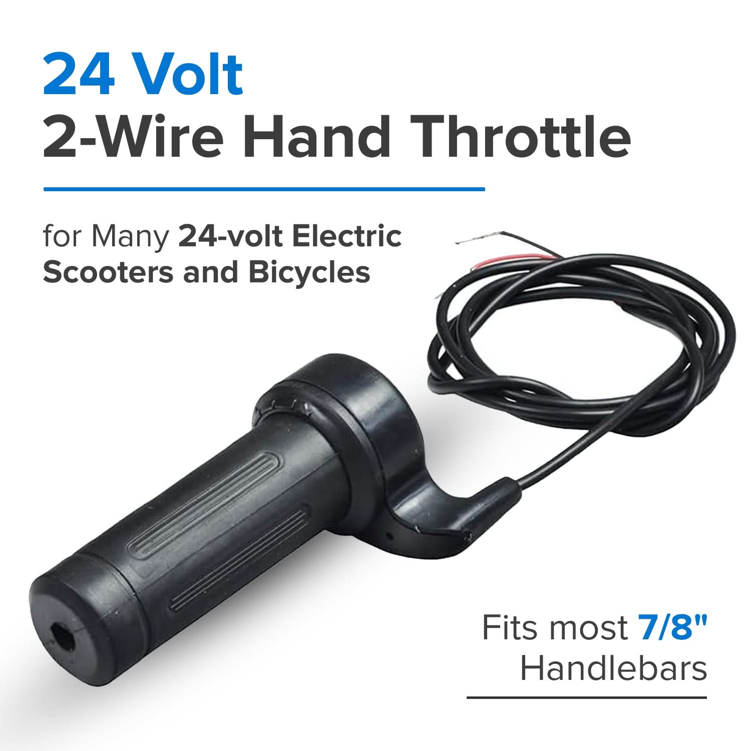 24 Volt 2-Wire Hand Throttle