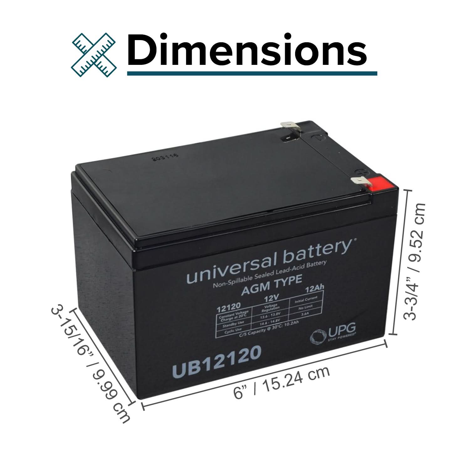 12 Ah 36 Volt Razor MX500 & MX650 Battery Pack