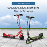 Chain Drive Rear Wheel Assembly for Razor E100, E125, E150, E175, & eSpark