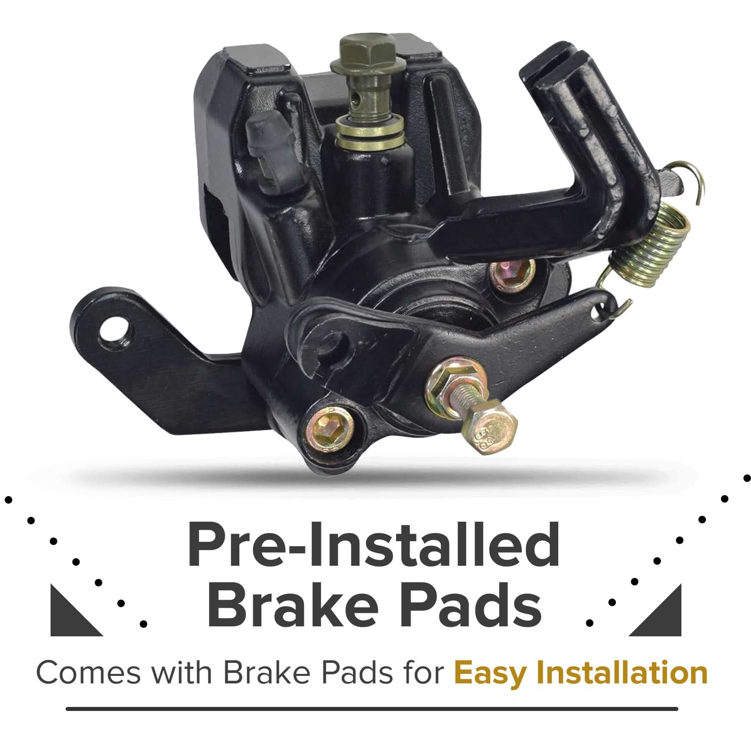 Rear Brake Caliper for 150cc Kandi Go-Karts & Dune Buggies