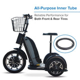 16x2.15/2.50 Inner Tube with Angled Valve Stem