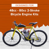 Exhaust Pipe & Muffler for 48cc - 80cc 2-Stroke Bicycle Engine Kits