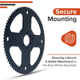 75 Tooth #35 Chain Sprocket for the Massimo MM-MB100 Mini Bike