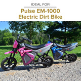 10"x2" Rear Inner Tube with Angled Valve Stem for the Pulse EM-1000 Electric Dirt Bike & Street Cruiser E-Motorcycle