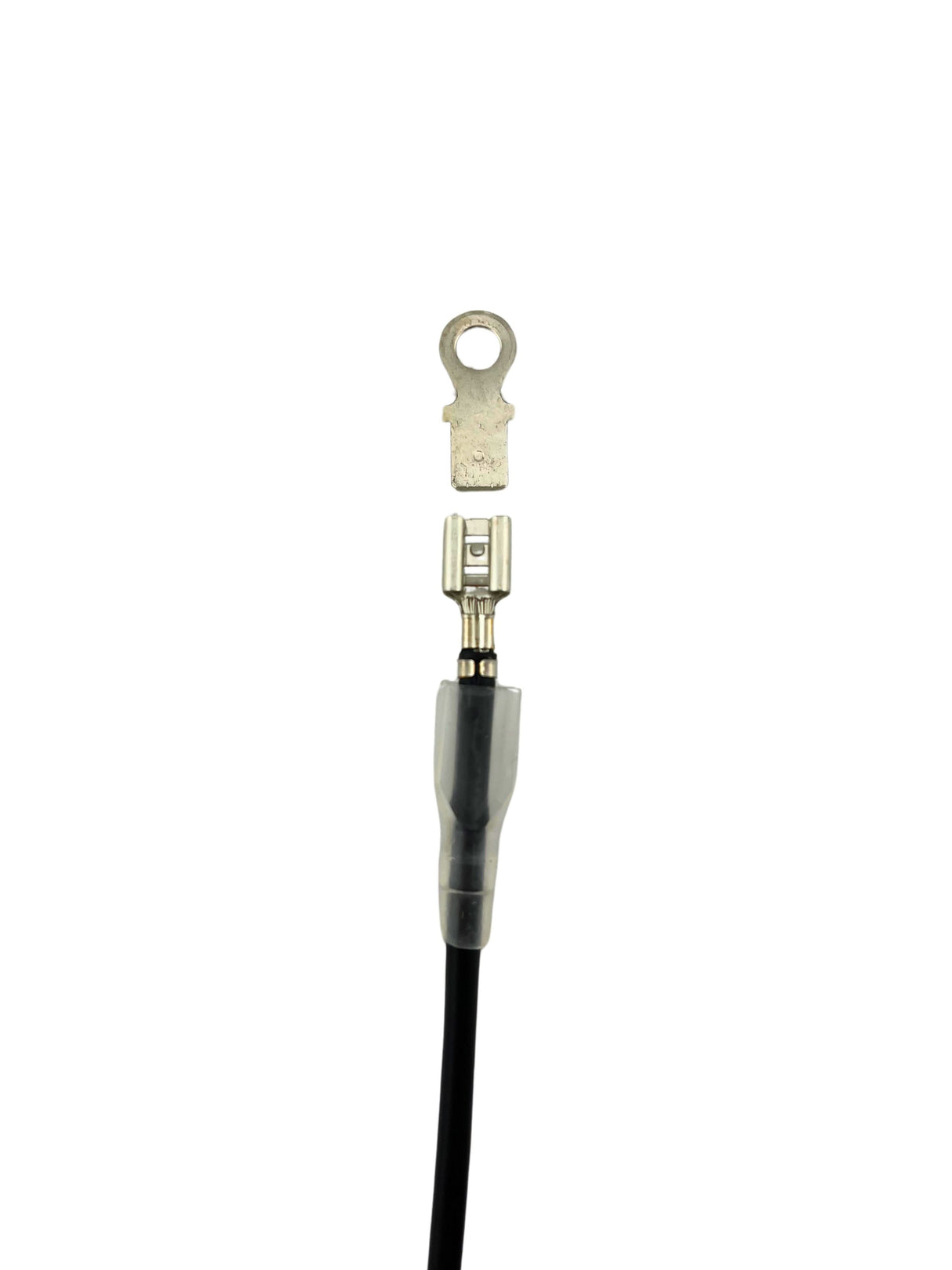 Battery Terminal Adapter Connector 0.25" (6.35mm) 1/4" Quick Connect, Male To Ring Terminal