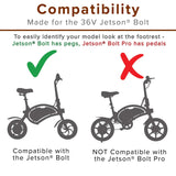 6-Wire 36-Volt Hand Throttle & Grip Set for the Jetson® Bolt Folding Electric Bike