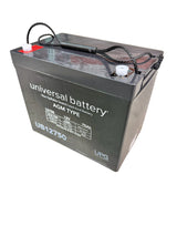 Group 24 (75 Ah) 12 Volt UB12750 AGM Scooter Battery Pack with Screw Terminals