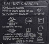 42 Volt Lithium Battery Charger for Hover-1 Eagle, Edge, & H1 TRAK